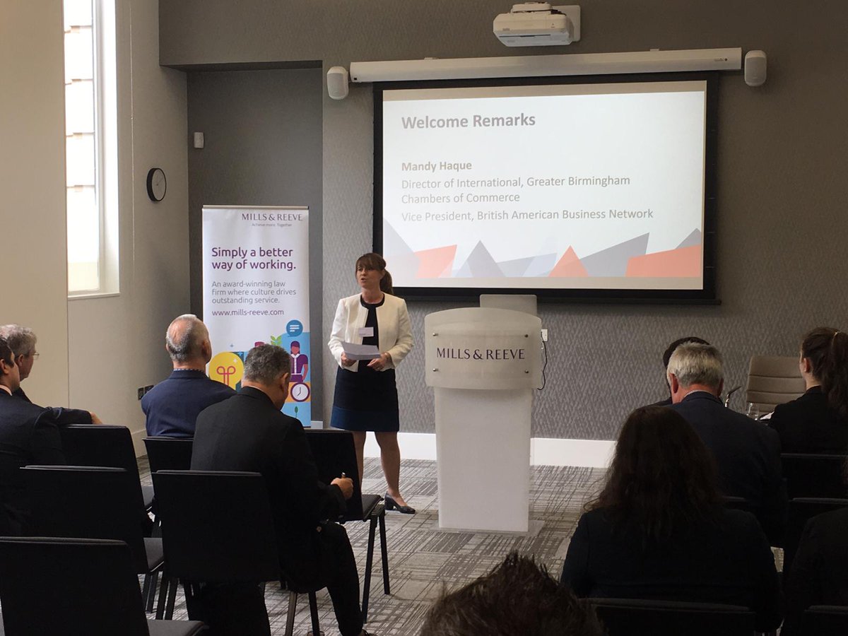 mandyjhaque's tweet photo. #Transatlantic2019 and #BAGOL @GrBhamChambers @TransatlanticCh @MillsandReeve @Steve_D_Allen @ProfJulianBeer @laurenemily29 opening the British American Group of Lawyers Conference this morning. https://t.co/eBedvjFLmJ