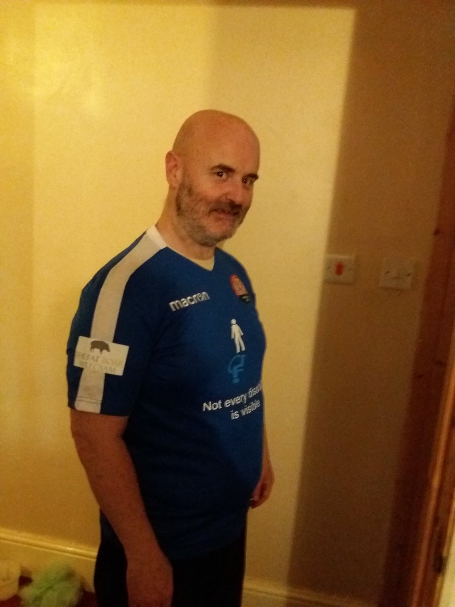 WrexhamDSA's tweet photo. With apologies for the severe lack of a suitable model.
Here is our brand new bespoke, inclusive, football shirt.
Sponsored by @TheFatBoarWXM
We hope you all like it!!
@78Spirit @spiritof58wales @red_alan_ @lexieas79 @GazOwen_ @Stephen__Lloyd @youngkilshaw @Ceejaybeans
#Want1? https://t.co/FTvJ5WUf2t