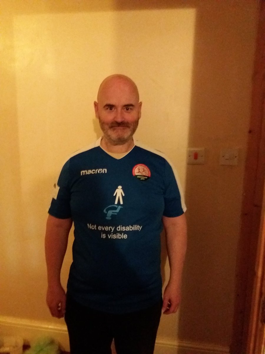 WrexhamDSA's tweet photo. With apologies for the severe lack of a suitable model.
Here is our brand new bespoke, inclusive, football shirt.
Sponsored by @TheFatBoarWXM
We hope you all like it!!
@78Spirit @spiritof58wales @red_alan_ @lexieas79 @GazOwen_ @Stephen__Lloyd @youngkilshaw @Ceejaybeans
#Want1? https://t.co/FTvJ5WUf2t