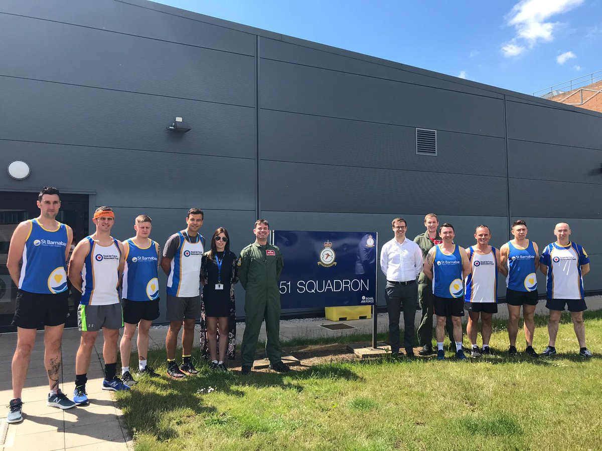 The ‘Red Goose Runners’ of 51 Sqn <a href="/RAFWaddington/">RAF Waddington</a> are halfway through their coast to coast run. This gruelling challenge will see them run 192 miles in just 5 days for the <a href="/RAFBF/">RAF Benevolent Fund</a> and <a href="/StBarnabasLinc/">St Barnabas Hospice</a>. Good luck for the rest of the journey! For more visit fal.cn/iPFZ
