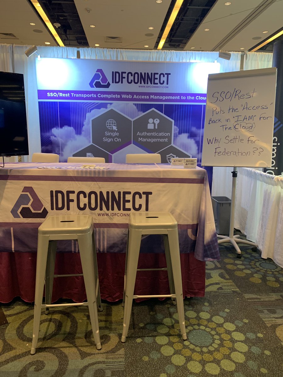 rsand2's tweet photo. Have an on-prem access mgr tethered to your data center? Unwinding years of app integrations to reach the cloud? SSO/Rest bridges the gap  w the tightest security. No “big-bang” cutover. Don’t just Federate. @IDFConnect the answer. Stop by booth 322 to find out the true story https://t.co/ronJfqeFYH