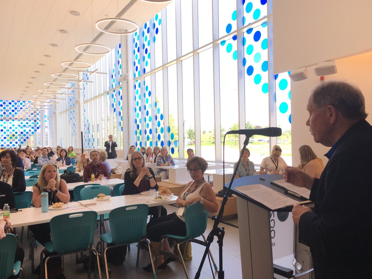 niagaracollege's tweet photo. “Here at NC we are strong advocates for lifelong learning &amp; support age-friendly initiatives with programs &amp; services that support the needs of an aging population” says College president Dan Patterson ⁦@AGEWORKS_co⁩ https://t.co/2J3NYbJPZG