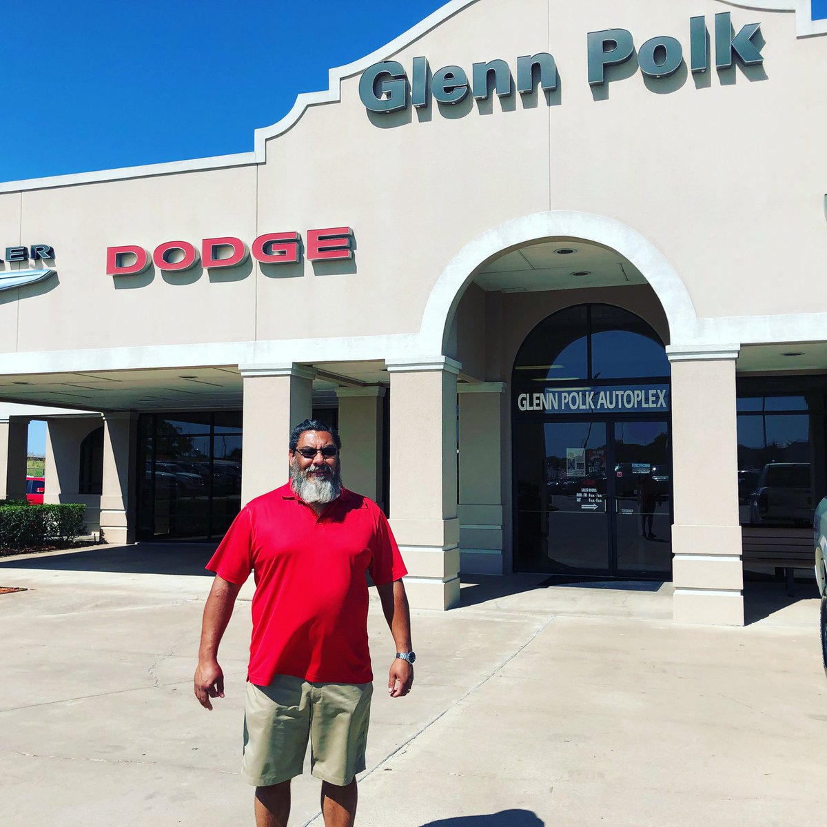 It’s a great day to thank another sponsor. So THANKS to Joel Gomez at Glenn Polk Autoplex. Stop by and see him next time you need a new ride 🚘 @GlennPolkAuto