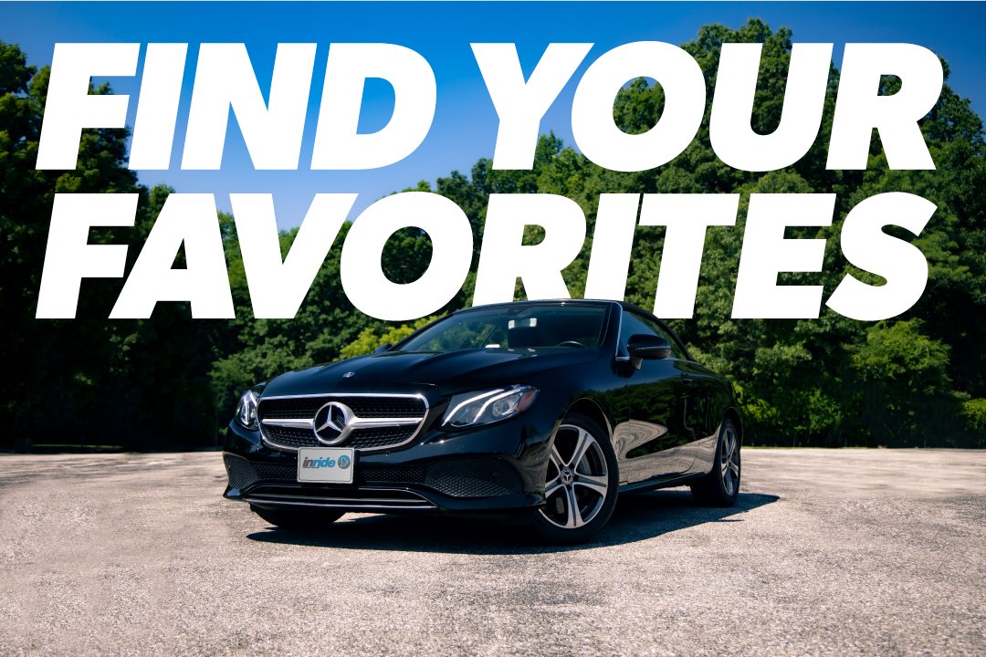 Inrideapp's tweet photo. Why settle for just one favorite car when you can access a fleet of amazing vehicles!? #SubscribeAndDrive #FirstInDC #VehicleSubscription https://t.co/zjq3Clu4Ew