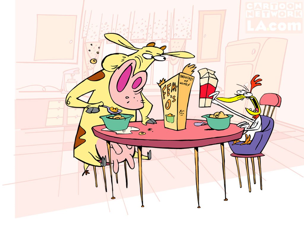 sc_sunshine's tweet photo. ~La vida moderna de Rocko
~La vaca y el pollito https://t.co/WOaFjIcmXP