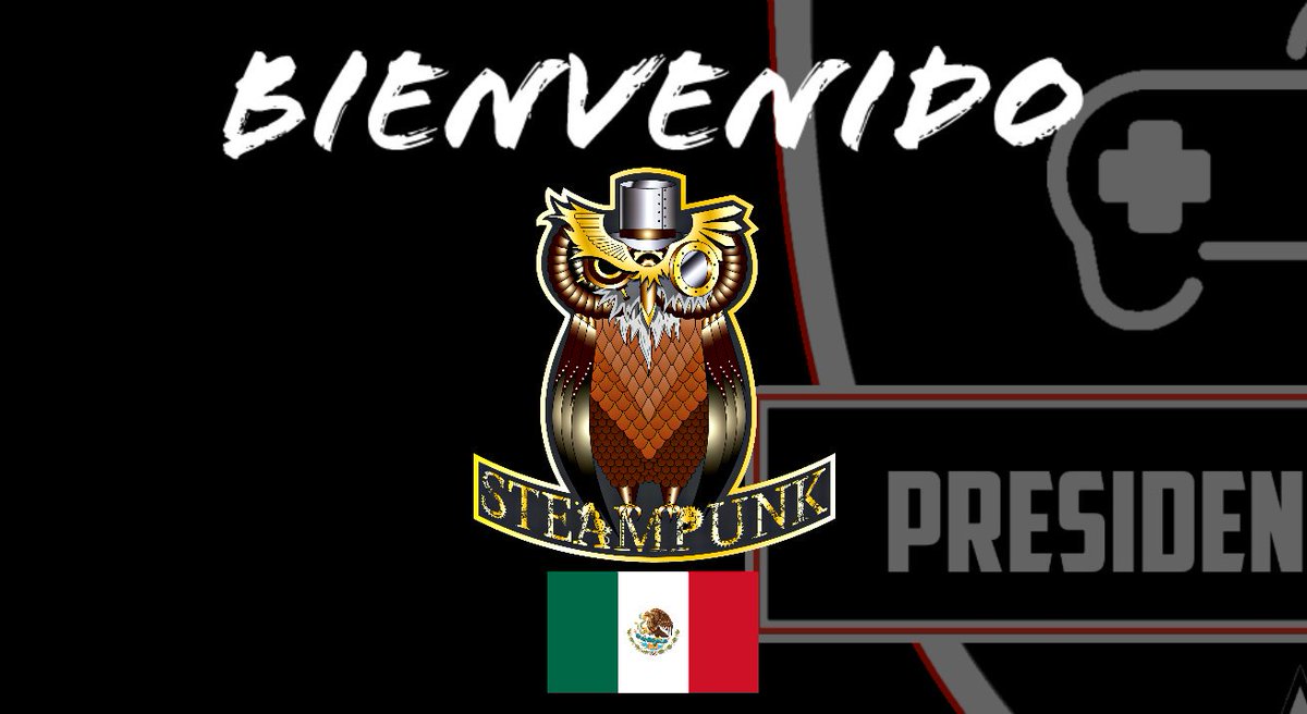 PresidentsLeag1's tweet photo. #CR | ¡PRESENTACIONES!

🔨| 19/72
🇲🇽|@SteamPunkCR 

Continuamos con los equipos mexicanos y este quiere demostrar su gran talento ellos son @SteamPunkCR https://t.co/yiH8tnGQDS