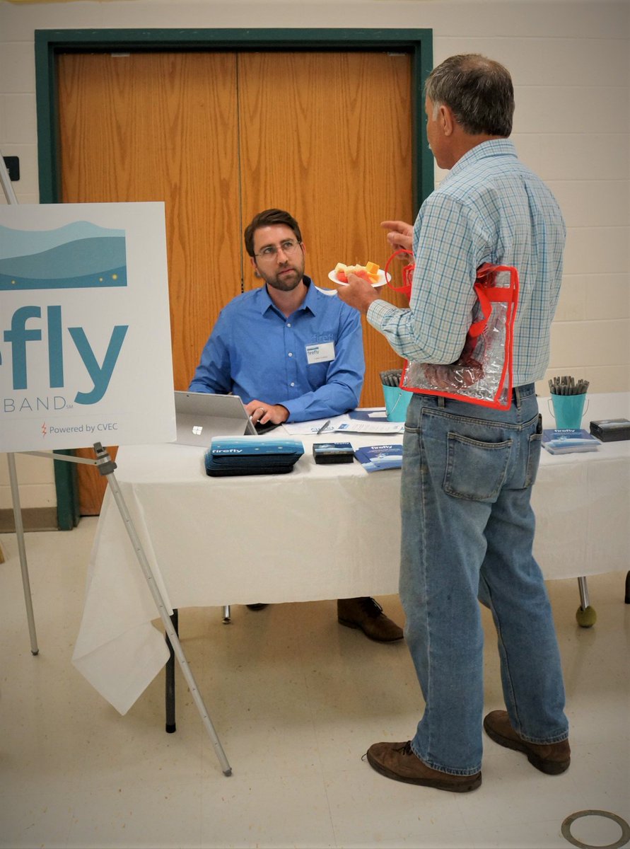FireflyFiber's tweet photo. The Firefly Team was proud to be a part of CVEC’s 82nd annual meeting. Despite the weather, there was a wonderful member turnout. There were great prizes, great food, and great company. Flash and the team enjoyed answering questions and we even got to see some familiar faces! https://t.co/UBYlznsSjg