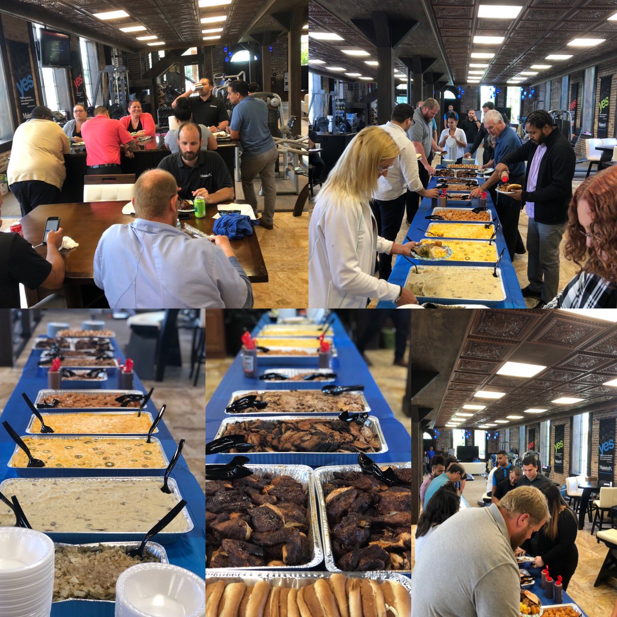 MaintenXOnline's tweet photo. π¦ΈββοΈπ Team Lunch Wednesday! #bbq #teammaintenx #employeeappreciation #facilitymaintenance #maintenanceexperts #teambonding #SuperServiceTeam https://t.co/hecyY5aSRt