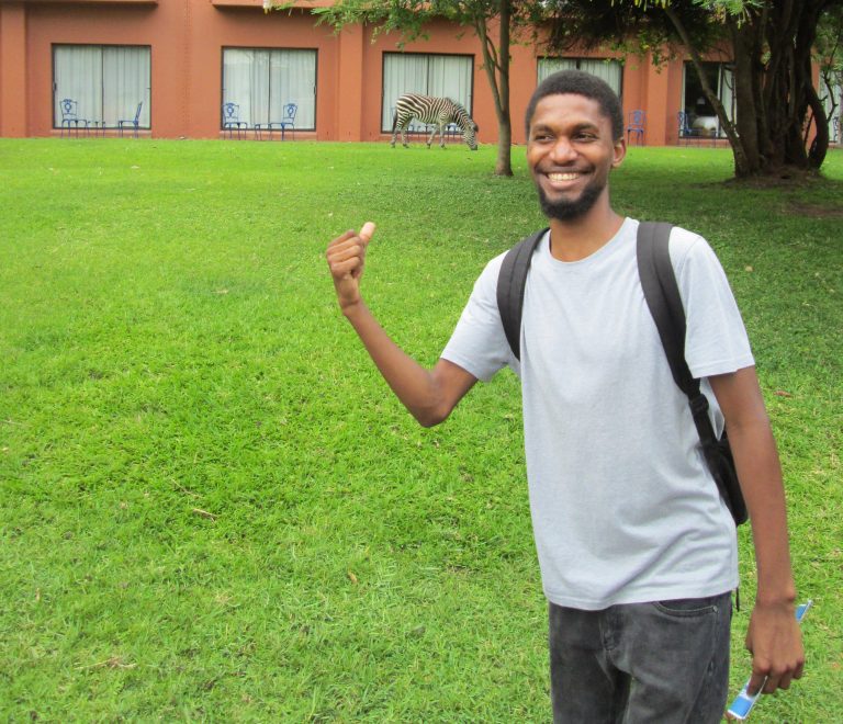 Such a privilege to be working with <a href="/GranvilleWood/">Granville Wood</a> in Zambia. At 15 he built a robot rover from spare parts he collected from local markets. Super lucky to have him as part of the team.

Find out more about how he became involved with the work we do here: bit.ly/31WftGs