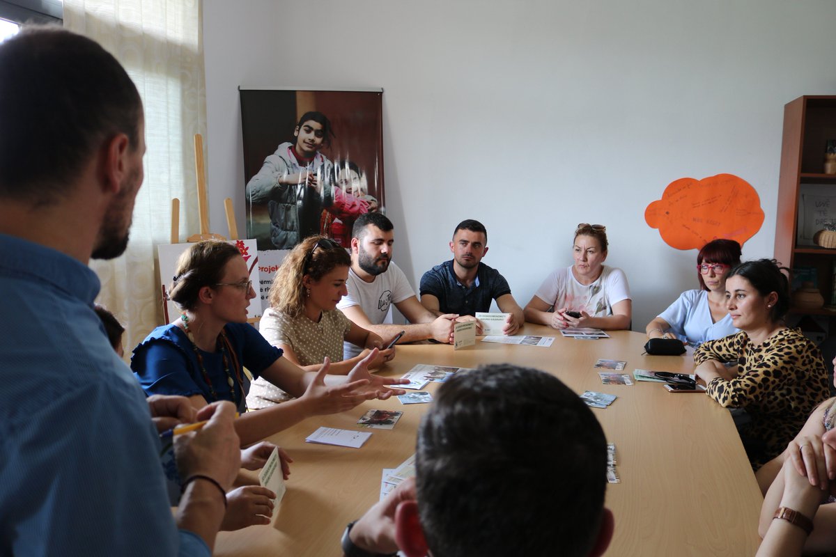 tdh_albania's tweet photo. Part of the exchange of experience was a visit to the Community Center "For The Family", no. 5. #IRMAproject https://t.co/XOcUF7inJ0