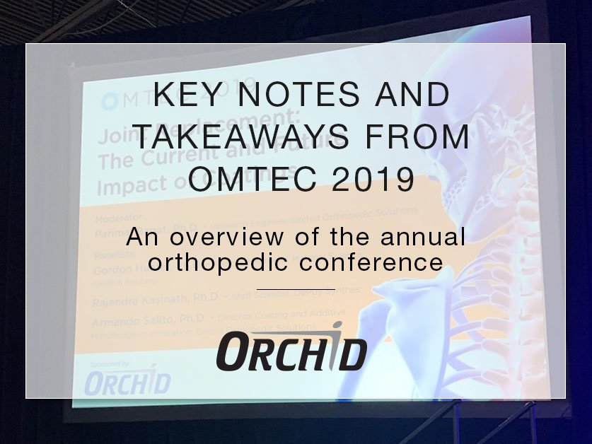 Our newest blog post highlights Randy Herron's, Project Coordinator, Orchid Supply +, experience at the 15th annual Orthopaedic Manufacturing &amp; Technology Exposition and Conference (OMTEC). Click the link to read more!  orchid-ortho.com/orchid-blog/ke…