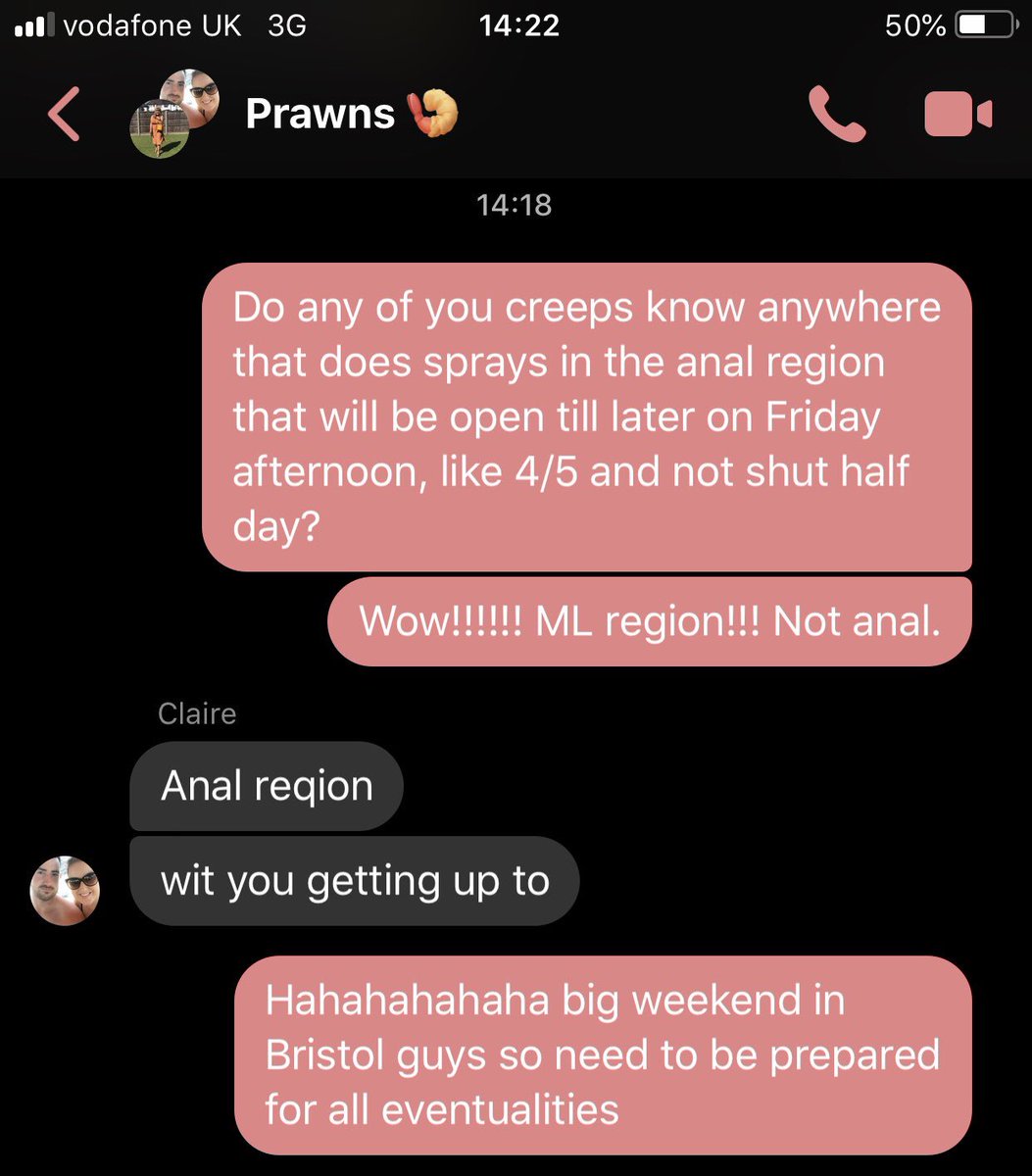 stacbelle's tweet image. Things could get weird on Beat’s Hen this weekend if my message to the group chat is anything to go by. At least I’m prepared for all eventualities 🤷🏼‍♀️ I’m just out here trying to live my best bronzed life like the basic bitch I am. Give me a break #AutoCorrect 🖕🏽#AutoCorrectFail