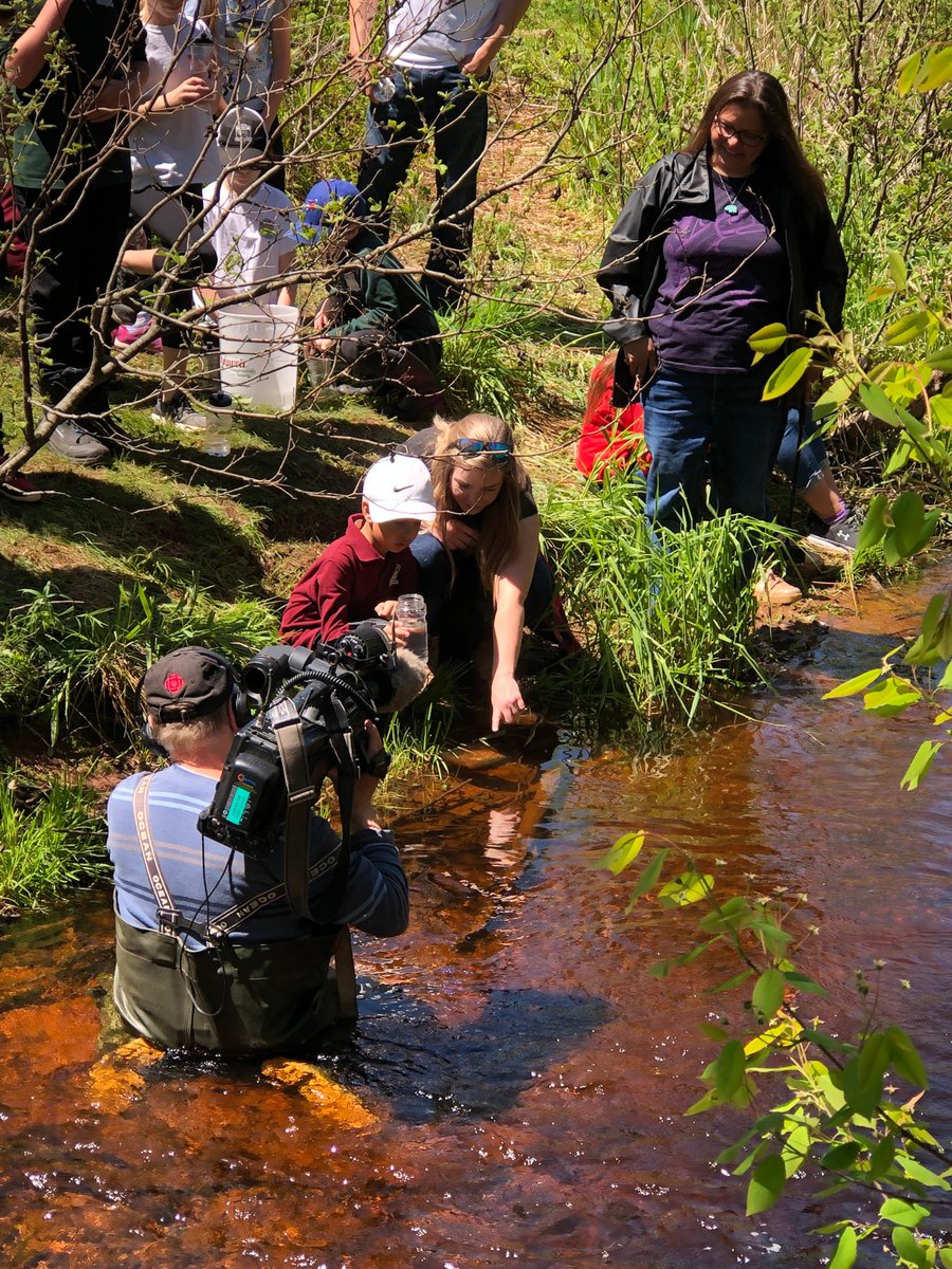 Happy to be directing another <a href="/cbclandandsea/">land and sea</a> on #PEI with Eliza Knockwood and the kids of <a href="/MountStewartSch/">The Mount Stewart Schools Federation</a> ...releasing salmon they raised in the classroom into the Morell River courtesy of <a href="/abegweithatch/">Abegweit Hatchery</a> <a href="/AbegweitMikmaq/">Abegweit First Nation</a>