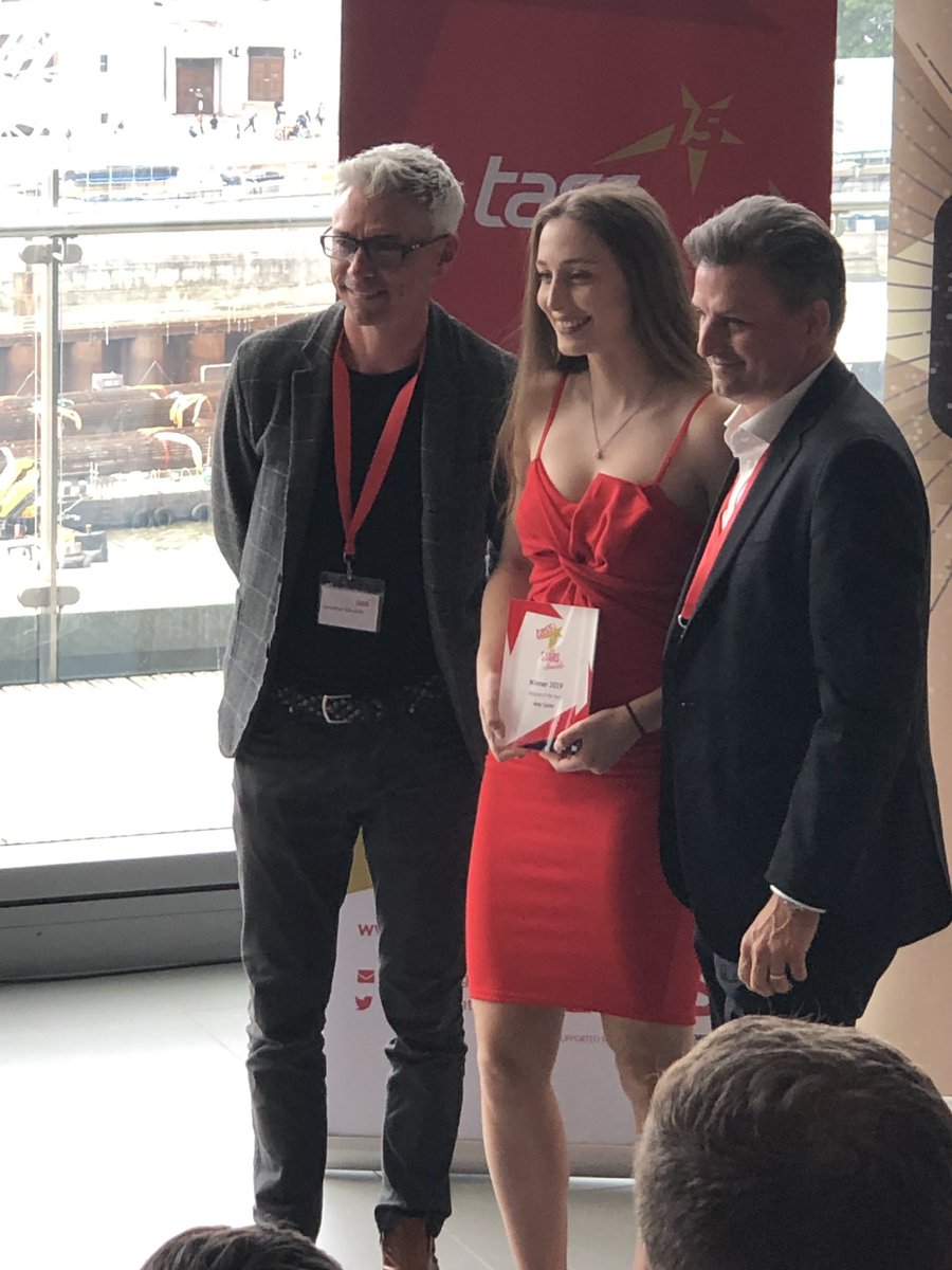 And University of Manchester student and sport scholar Amy Carter wins ‘Athlete of the Year’ at the TASS Star Awards! <a href="/UoMSport/">UoM Sport</a> <a href="/OfficialUoM/">The University of Manchester</a> <a href="/TalentedAthlete/">TASS</a> #TASS15 #PurpleandProud