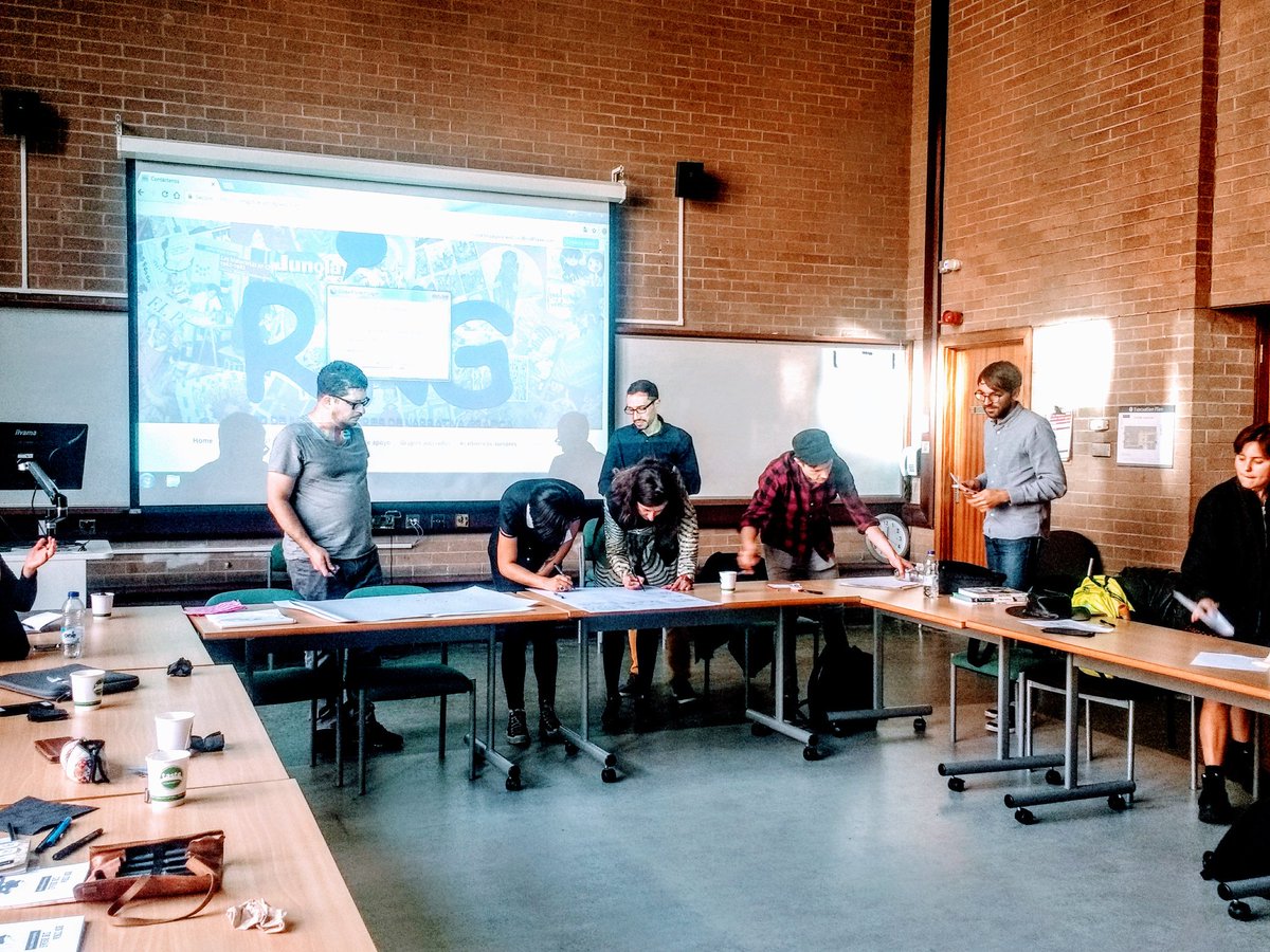 comicsurbanLA's tweet photo. Closing the conference with some creative #comics collaboration ✏️  thank you to all our artists, contributors and attendees for an absolutely fantastic two days #clacconf19 https://t.co/WW3YoUECmK