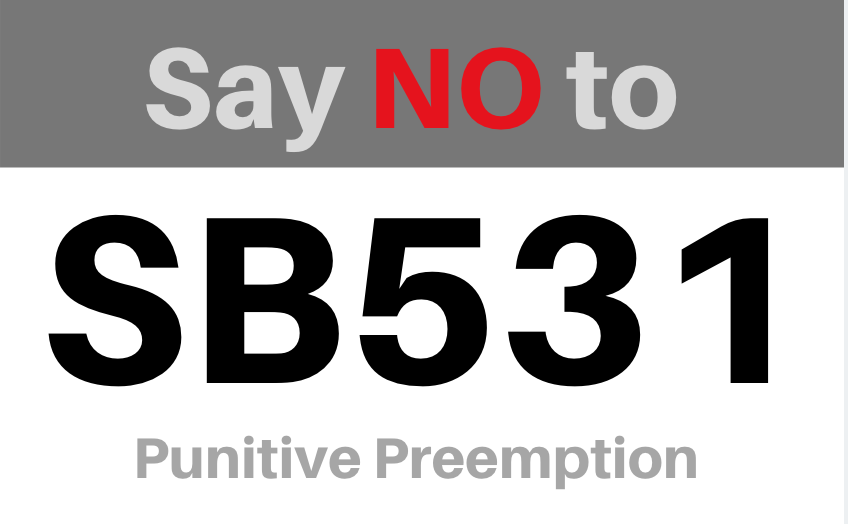 wallacesara44's tweet photo. SB 531 has long topped the gun lobby’s wish list: giving out-of-state interests a chance to sue PA communities over local ordinances. Thanks @SenTimKearney @SenSantarsiero for working in the Local Government Committee on this; keep fighting! @PaSenateDems @MomsDemand #Enough https://t.co/NdcwKWfQRN