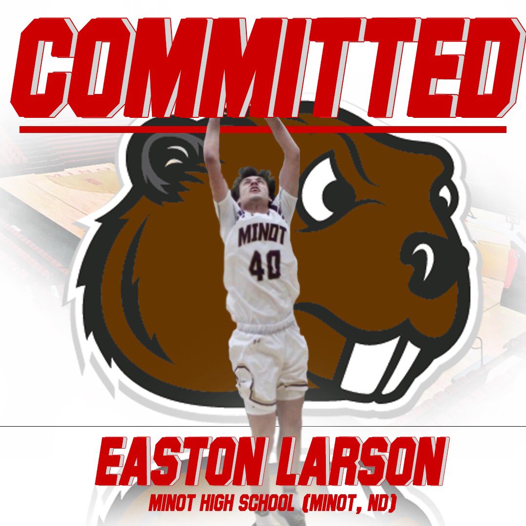 easton_larson1's tweet photo. Proud to announce my commitment to Minot State! I would  like to thank the Minot state coaching staff, my high school coaches, teammates, and especially my family! #BuildTheDam https://t.co/bZmlQDGBD0
