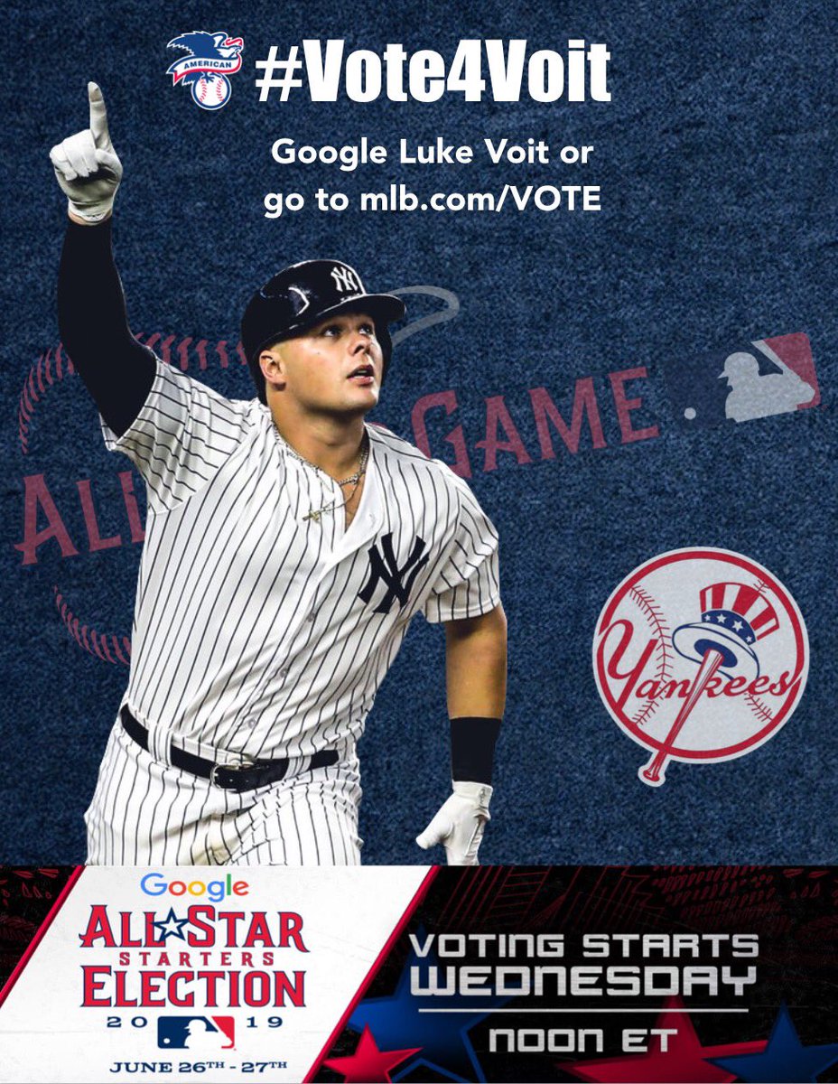 PlatinumSports's tweet photo. Voting for the starting line-ups in the 2019 All-Star Game is now live! Follow this link to #Vote4Voit: https://t.co/2MQWP8IiW8 https://t.co/RZUmjp91T2