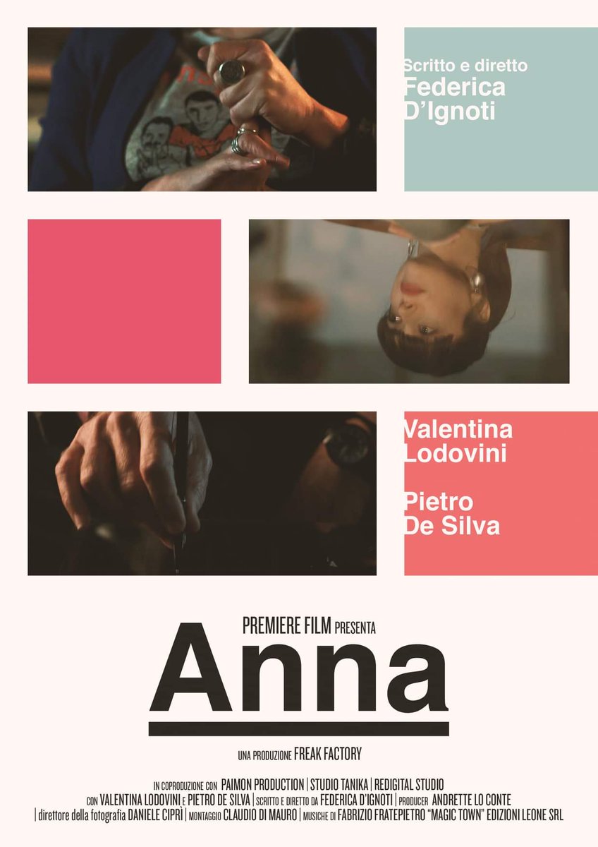 Safiter2018's tweet photo. Quinta opera della sezione "Commedia in Corto" è "Anna" di Federica D'Ignoti. @LodoValentina
#anna #comedy #commedia #SaFiTer #SaFiTer2019 #pugliaontheroad #salentofilmfestival #italy #italiancinema #short #shortfilm #shortmovie #cinema #cinemagraph #cinemaday #cinematic #film https://t.co/FNqZPomArf