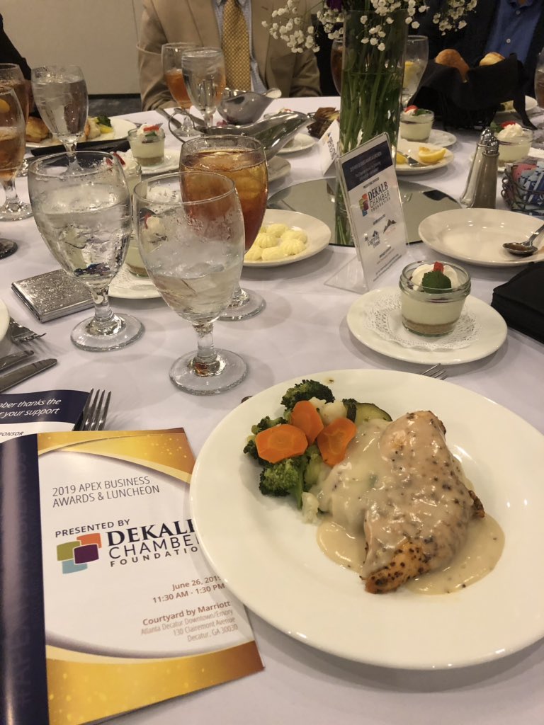 CATMEDIATweet's tweet photo. Congratulations to all of the winners at the @dekalbchamber #APEX19 !! It’s so inspiring to hear about so many amazing businesses doing great things in our community. #dcoc4biz #dcoc4networking #DCBIZAWARDS https://t.co/ZHwvHR5kBo