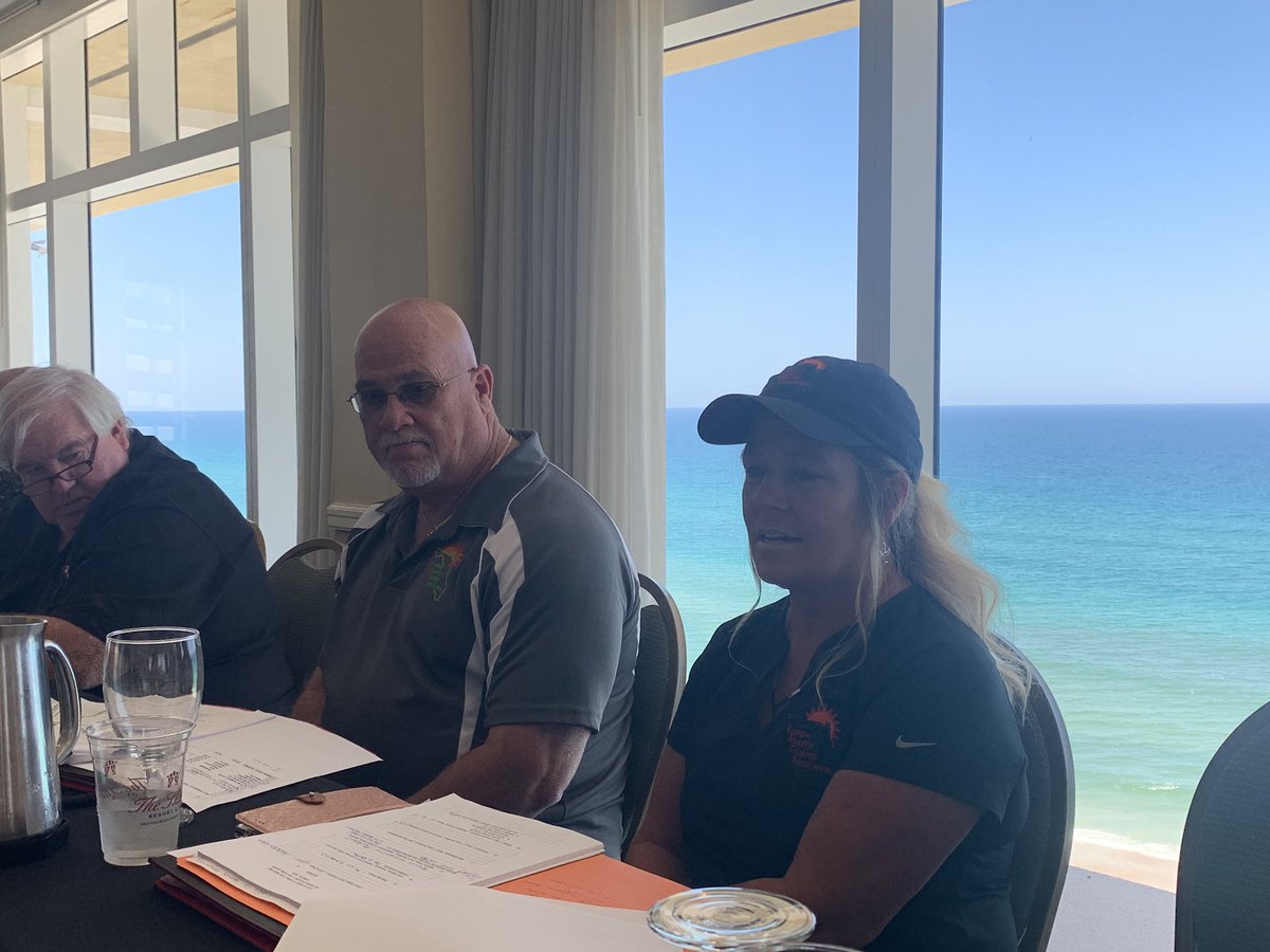 FlaHSFootball's tweet photo. Congratulations to Duval County Public Schools County AD Tammie Talley (@talleymama) for becoming the first female Board President for the @FACACoach! History made with the FACA! https://t.co/YOg31QiTJn