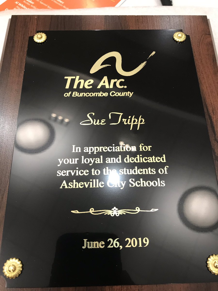 A well deserved recognition to the ACS Coordinator of Transportation, Mrs. Sue Tripp, and all your hard work to line up Special Transportation for children with IEPs in our district.  You Rock! #TheACSWay #SpecialTrans