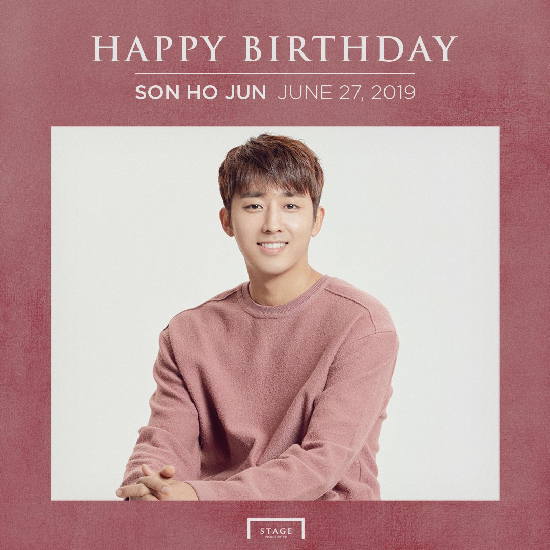YGFFamily's tweet photo. Joyeux anniversaire à Son Ho Jun ! https://t.co/mzeiFXI5yo