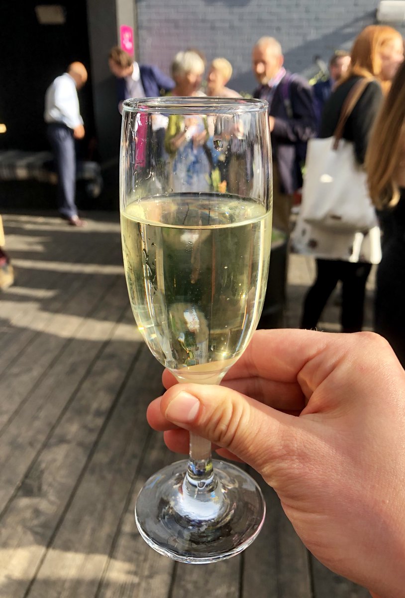 DaveDrinks's tweet photo. Delighted to be drinking some fizz at the @SoilAssociation #BOOMawards https://t.co/Y5GpKVu4kL