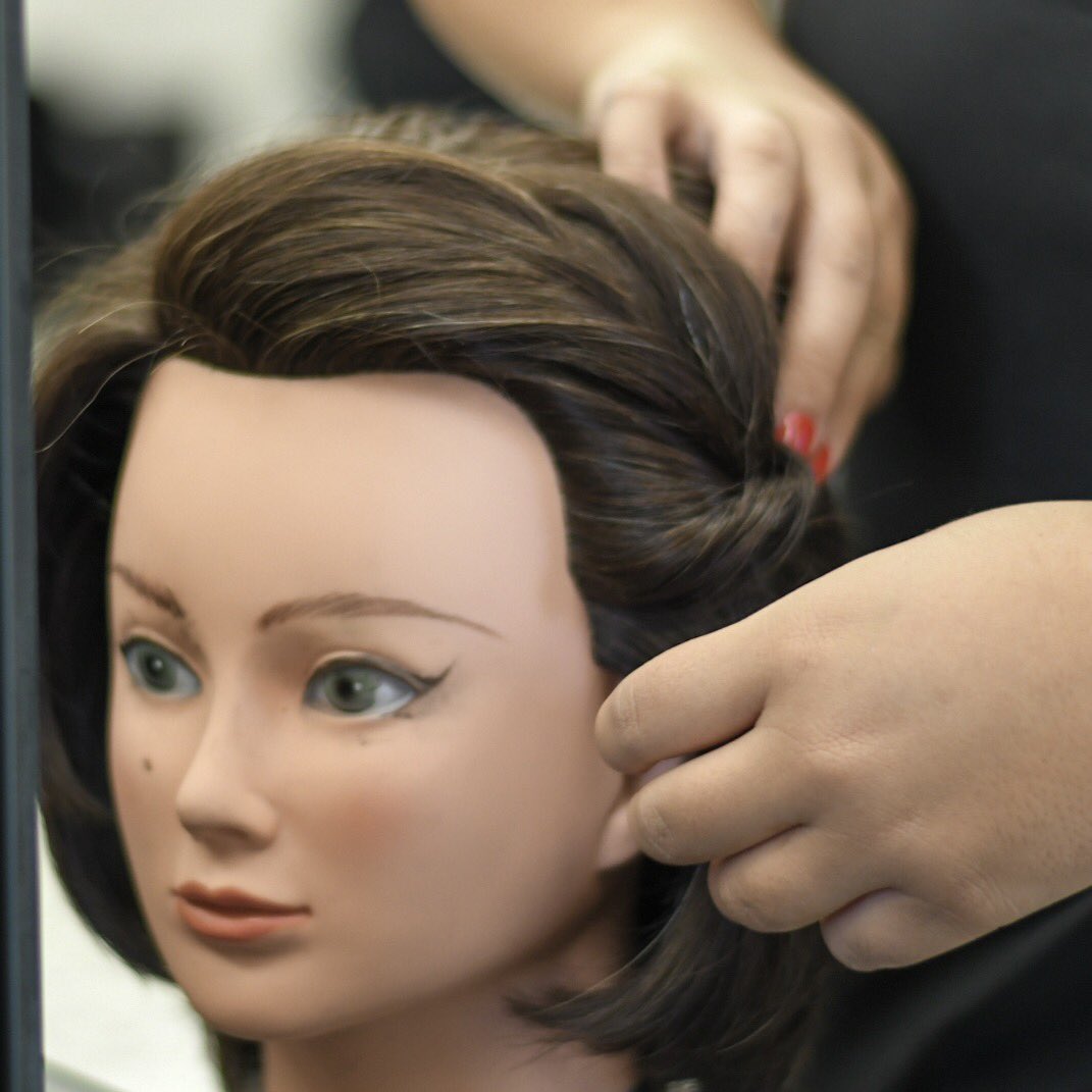 goCLTCC's tweet photo. Thank you to Ms. Petula Holden for letting me watch the @goCLTCC Natchitoches Campus cosmetology students work their magic. #goCLTCC #CosmetologyStudents #FutureStylists https://t.co/9npvgA4DBt