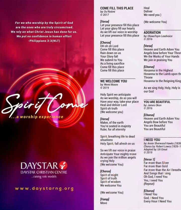 DaystarNG's tweet photo. Worshiping the father in an overwhelming atmosphere of victory https://t.co/dKRVIqvlNY