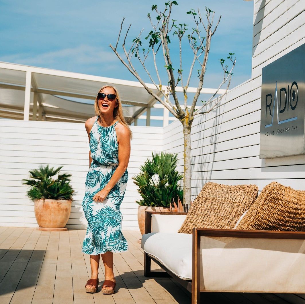Apricotclothing's tweet photo. A definitive summer staple. Our Braided Neck Palm Leaf Midi Dress is perfect for holidays and warmer climates

Featuring @ keepingitfabulousblog

Braided Neck Palm Leaf Midi Dress - https://t.co/sNBtkri1Ny 

#clothing #apricotstyle #dress #fashion #look #outfit #SS19 #effortless https://t.co/sYT0VWvBjD
