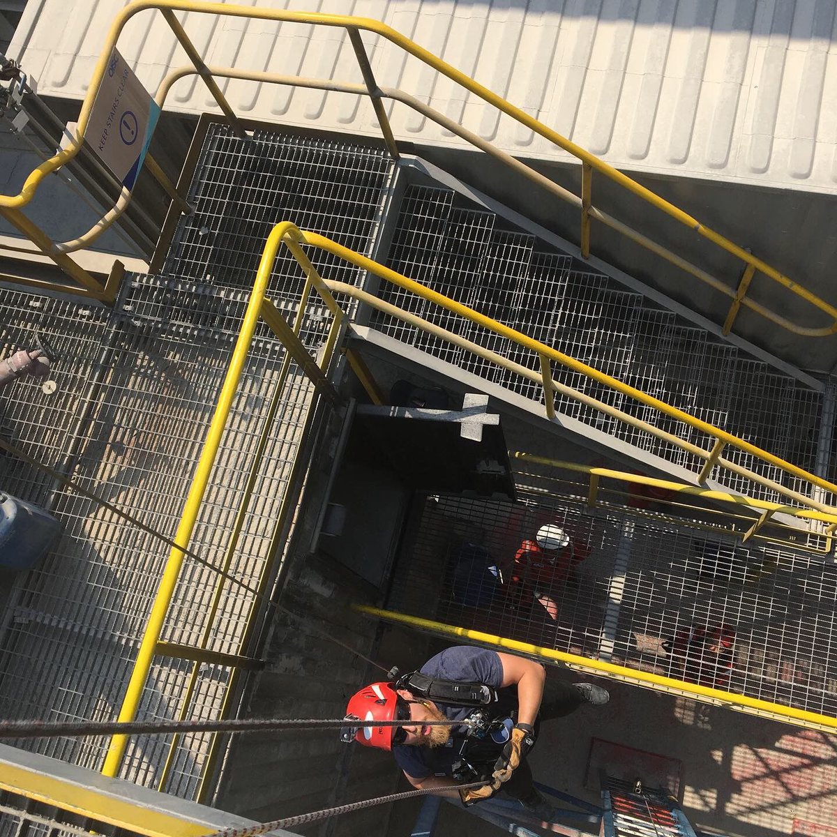 SpanSetLtd's tweet photo. Sam our Training Manager has just got back from Doha, Qatar where he was delivering work at height and rescue training for the instructors @QISC. Fantastic training facility and instructors!
#RescueTraining #WorkatHeight #OffshoreSafetyTraining #QISC https://t.co/UWxsEplg7R