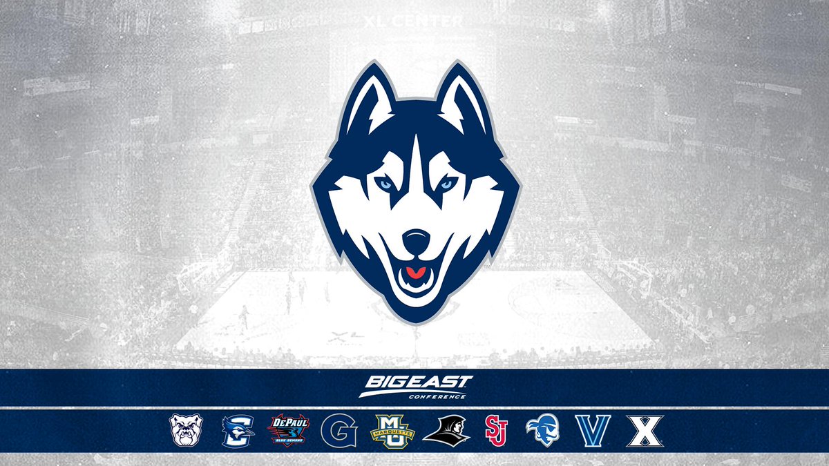BIGEAST's tweet photo. The BIG EAST will host a press conference at @TheGarden Thursday at 12:00 PM to announce the University of Connecticut re-joining the BIG EAST.

Watch the press conference live on Twitter or on https://t.co/p8ZjDpHp11 https://t.co/hZBDQwKcby