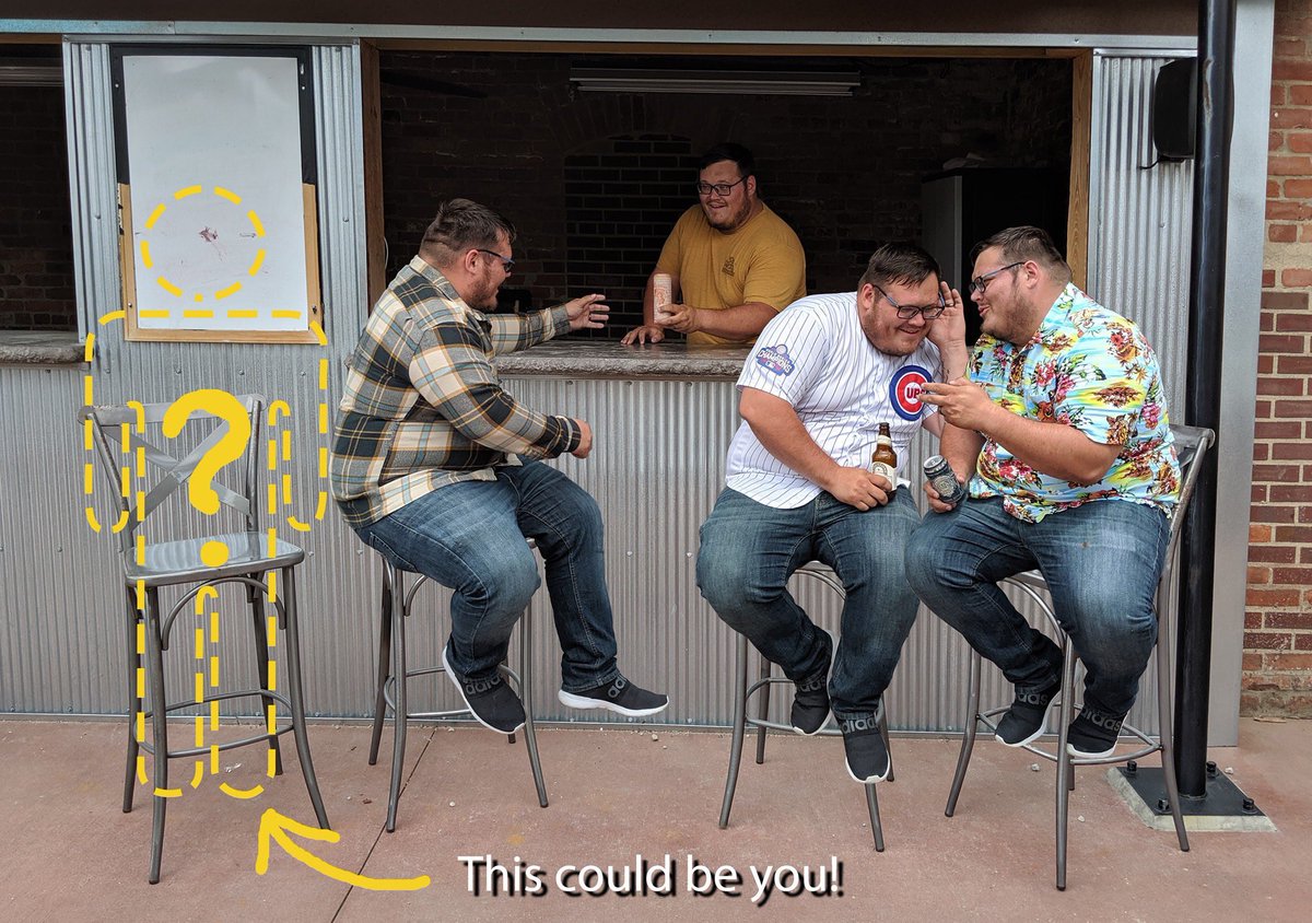 leslie_wcb's tweet photo. @FW_Indiana needs friends. Please stop by @ElmStBrewing this Friday so he isn’t drinking alone. https://t.co/Iv5daCt4g0
