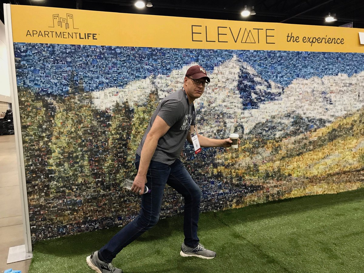 AptLife's tweet photo. We're living that NAA life! Come see us tomorrow at Booth 401! #apartmentalize @NAAhq #lifeofthepartyAL #ibelieveincommunity #apartmentalize2019 #multifamily https://t.co/c9TIgWh16b
