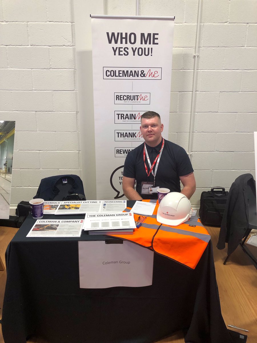 We’re all set up for the HS2 Careers and Skills Event at Washwood Heath Academy. Come talk to us to find out about our role in the current projects for HS2 #Demolition #Professionals #Collaboration tiny.cc/n8xu8y