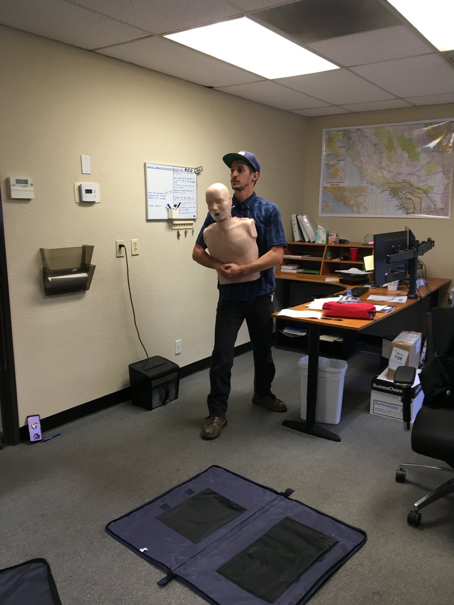 Yesterday, members of the Infinite Technologies team took the time to take a CPR/First Aid course from our lead technician Zackary Polanco, who has recently become a certified CPR &amp; First Aid Teacher! Our teams CPR &amp; First Aid certifications are now renewed.