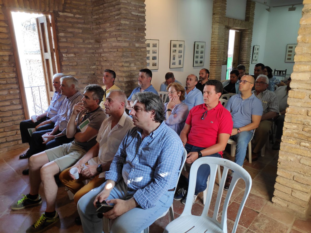 AOVESol's tweet photo. @jlbergillos en su ponencia  del Taller de capacitación para productores de aceite de oliva en el marco de Aristoil. Hoy en el Museo Etnográfico de Riogordo con @Ayto_Riogordo16 como anfitrión. Organiza @diputacionMLG @aristoilproject @pacoolearum @Dgpeinado @jalmellones https://t.co/Sx5HdjZgDZ