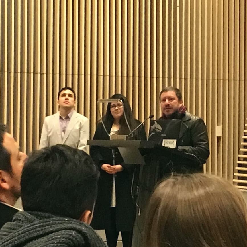 OficinaEquidad's tweet photo. #PACEUCH en la Expo Social 2019 presentando los resultados de la vinculación entre PACE UCH con el curso IN3001 de la Facultad de Ciencias Físicas y Matemáticas @UChile_Beauchef  @IndustrialesUCH  @DICUChile  @VaecUchile  @Mineduc  @uchile https://t.co/ZrUR8AU2qF