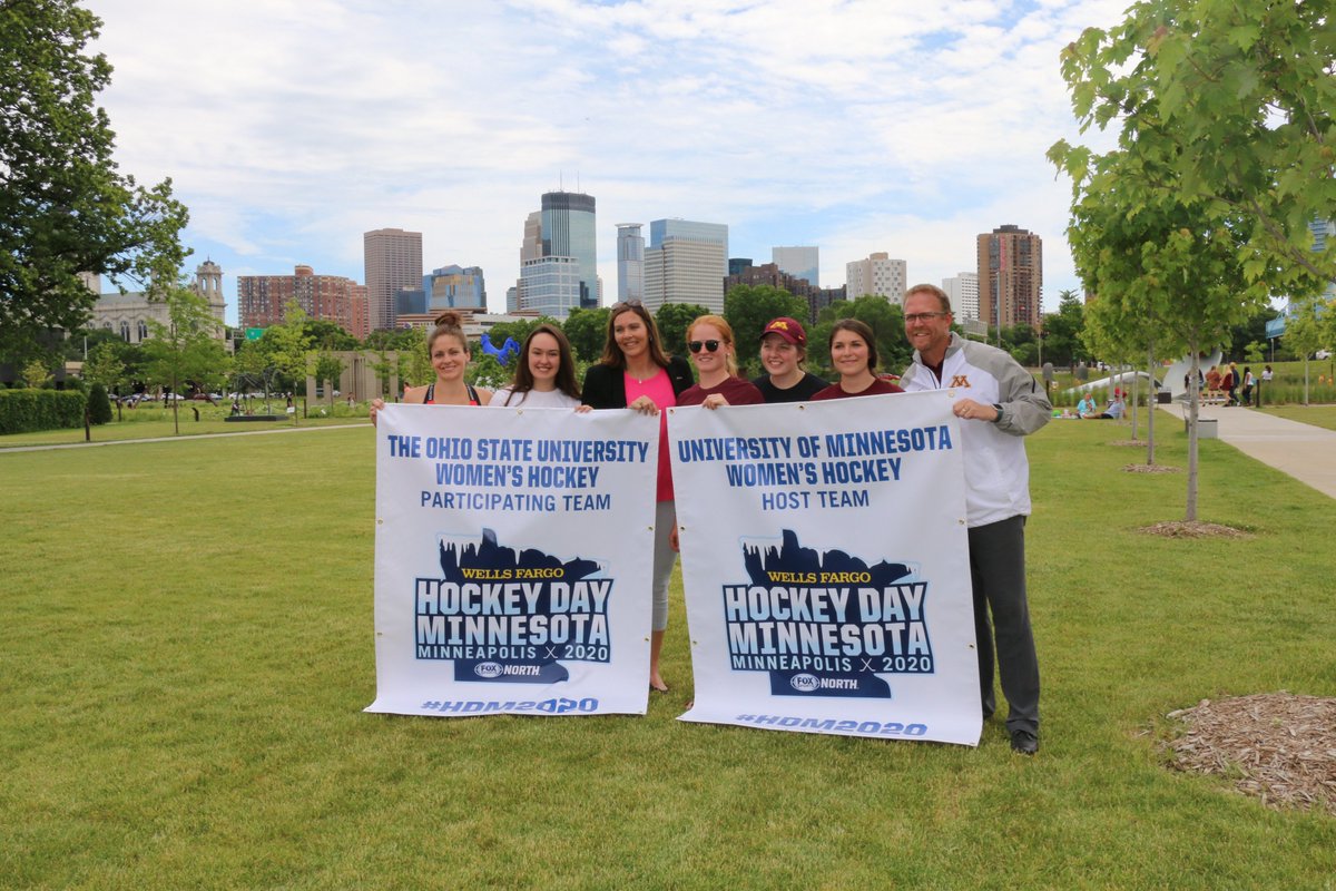#GWH is honored and SO EXCITED to take part in <a href="/HockeyDayMN/">Hockey Day Minnesota</a> this season! What a great time celebrating our great sport at today's #HDM2020 announcement. Thanks, <a href="/mnwild/">x - Minnesota Wild</a> and <a href="/fsnorth/">Bally Sports North</a>! 〽️🏒 #StateofHockey