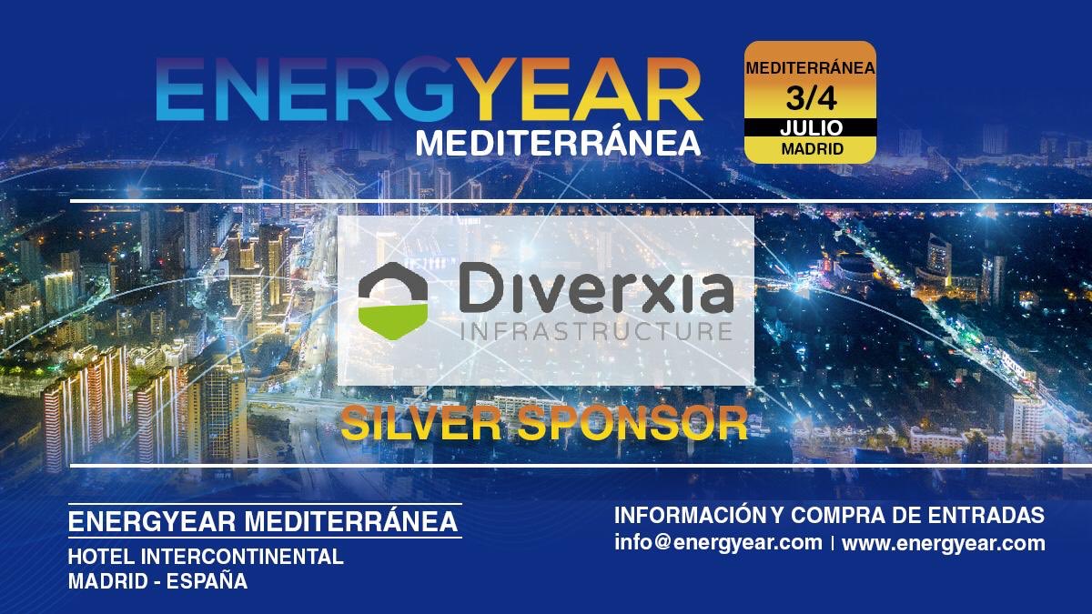 NRGyear's tweet photo. @Diverxia_ uno de nuestros Silver Sponsors que estará también en @NRGyear Mediterráneo 2019! Los esperamos este 3 y 4 de Julio en el hotel Intercontinental de #Madrid #España. 
Energyear lo mejor del sector de #Renovables. https://t.co/VFd47rkfBA