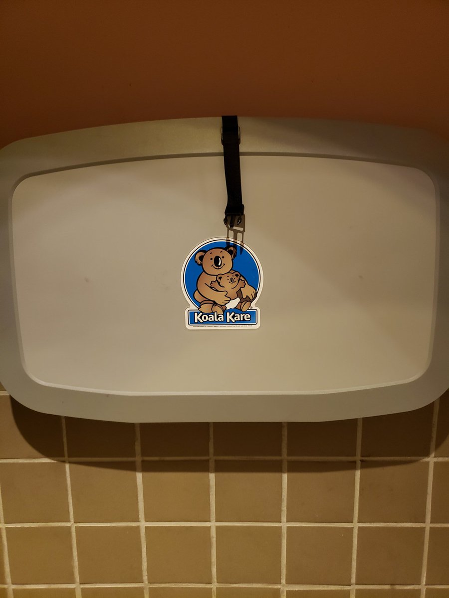 SaucerSugarLand's tweet photo. @BexSunshine We finally have one in the women's batroom! 😁 https://t.co/xF83VaxfGu