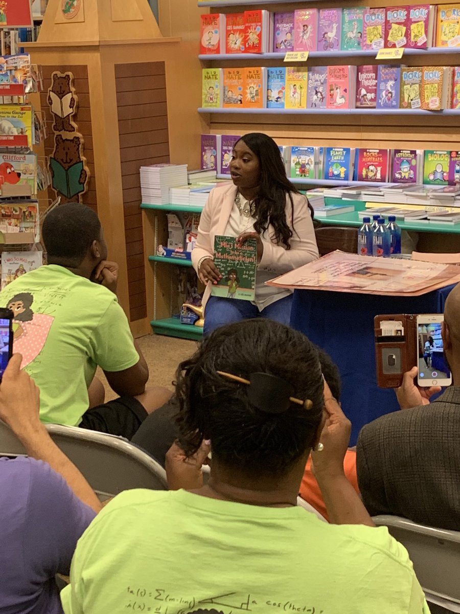 Community District 19 (@nycdistrict19) on Twitter photo Words can’t explain how PROUD we are of Principal Lisa Goodson with writing her 1st children’s Book, Mia’s Mission to be a Mathematician!! Mia, a Black girl+loving math= role model. Goodson is changing the narrative! #D19AlltheWayUp @ExecSuptKWatts <a href="/CWATSONHARRIS/">Cheryl Watson-Harris</a> <a href="/DOEChancellor/">Chancellor Melissa Aviles-Ramos</a> Words can’t explain how PROUD we are of Principal Lisa Goodson with writing her 1st children’s Book, Mia’s Mission to be a Mathematician!! Mia, a Black girl+loving math= role model. Goodson is changing the narrative! #D19AlltheWayUp @ExecSuptKWatts <a href="/CWATSONHARRIS/">Cheryl Watson-Harris</a> <a href="/DOEChancellor/">Chancellor Melissa Aviles-Ramos</a>