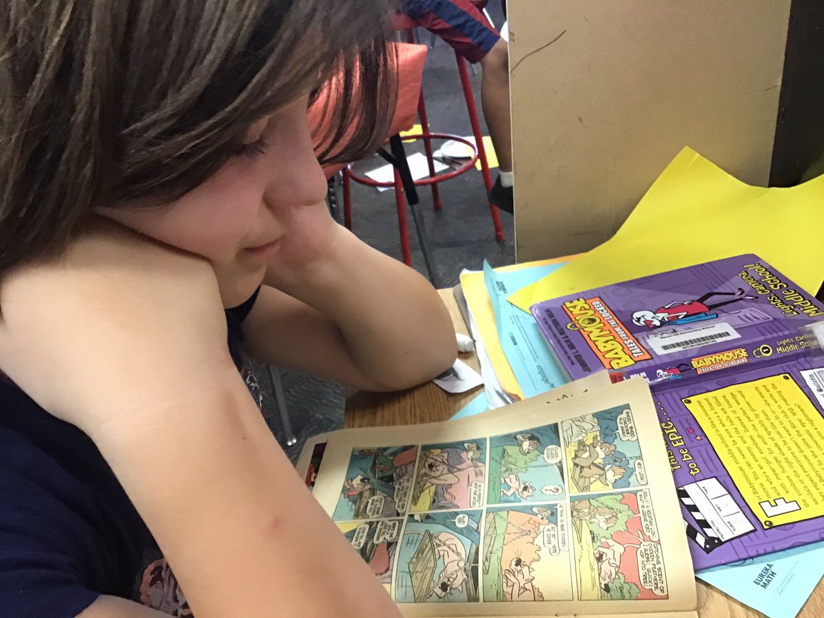 rmccoy313's tweet photo. These are comic book artists in training...
#lpsleads
#LPSSUMMER19 
#libertyoaks https://t.co/p401gPjcgx