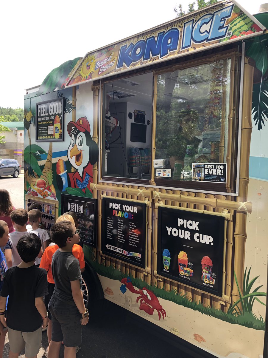 Ending our experience with a bang! KONA ICE! <a href="/PleasantUnionYR/">Pleasant Union Elem</a> <a href="/krbiles/">Kevin Biles</a>