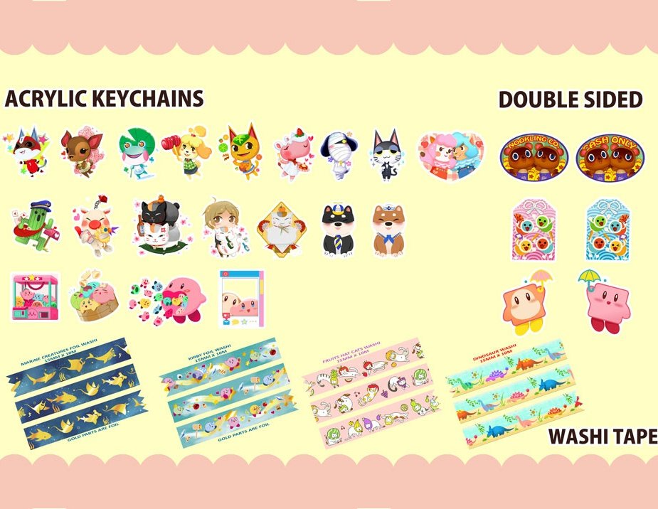 maofriends's tweet photo. Most of my stuff for #animeexpo2019 
It's my only US con for the year 🥰
#AXartistalley2019 #Kirby
I'll be at H02...so if you're thirsty for Kirby. . . https://t.co/AZUp9l8Fti