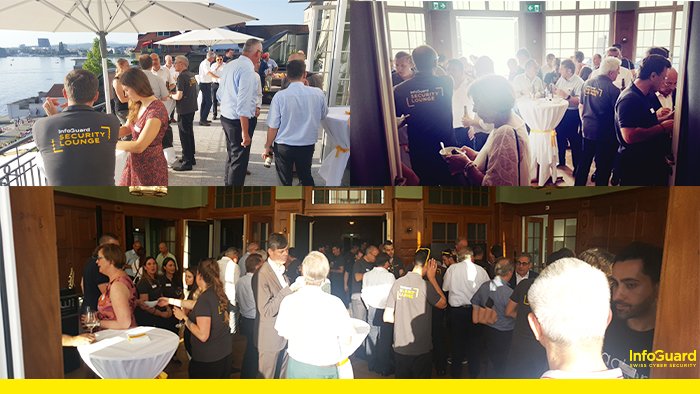 InfoGuardAG's tweet photo. Brillante Redner, spannende Inputs und Insights sowie tolle Gespräche: Die 10. #InfoGuard #SecurityLounge 2019 war ein Riesenerfolg! Auf geht’s zum gemütlichen Teil mit Dinner und Live-Musik. Vielen Dank an all unsere Gäste und Helfer! Wir freuen uns auf die #SecurityLounge 2020! https://t.co/PC2xoweEPX