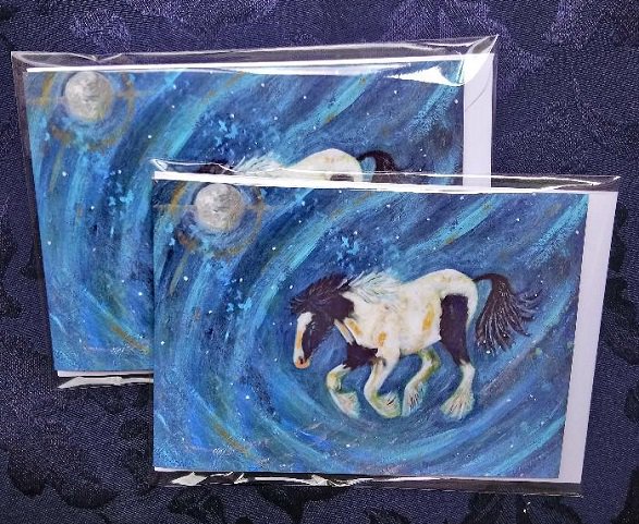 eggsypony's tweet photo. So excited Eggsy has had his portrait painted by Cheryl @FairyHorseArt  
&amp; she's had greetings cards printed so that everyone can have an Eggsy Pony portrait &amp; WOOHOO he gets 50p from the sale of each card towards his #haydrive !!!! Get them here now
https://t.co/UhhAyH2yHE https://t.co/44YgvH70J3