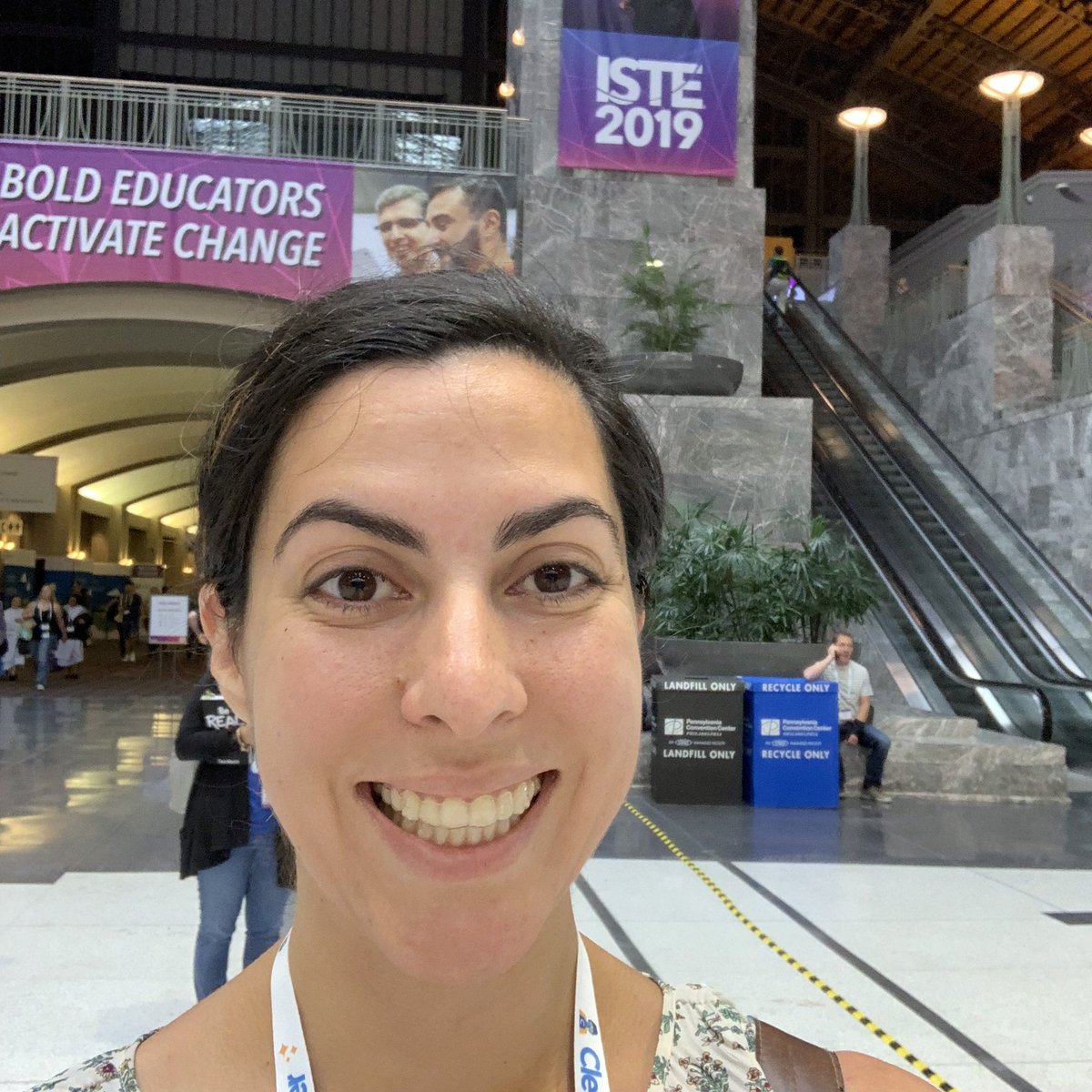 My favorite memories of Philly: gelato at Gran Caffe L’ Aquila, volunteering at the PLN Playgrounds, and of course getting to chat with the people who attended my talk on empowering students with code! Thanks for the great time @iste! #iste19 #RobloxEdu