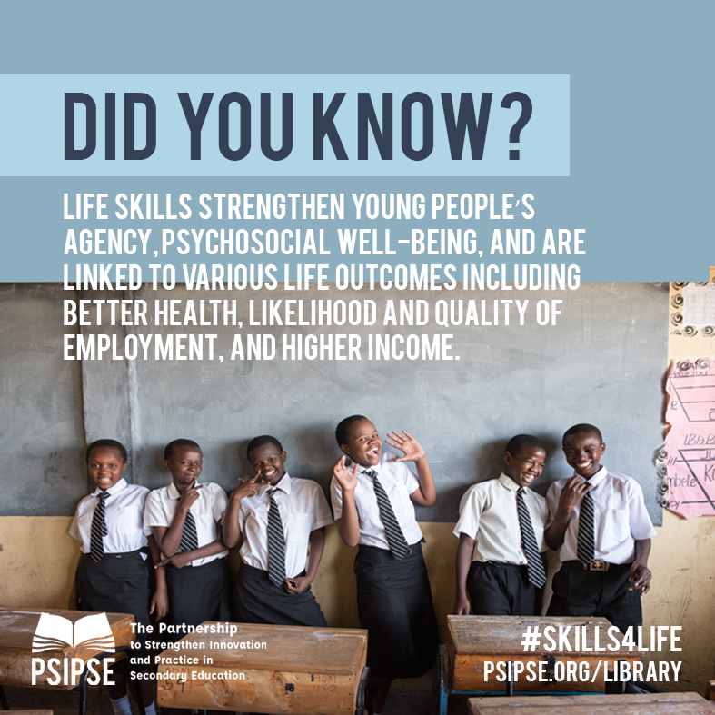 We are excited to take part in a new study by <a href="/PSIPSE/">PSIPSE</a> that uncovers lessons for developing youth life skills interventions! Learn more about how to design, implement, assess, and scale programming that equips youth with #skills4life psipse.org/library #SDG4